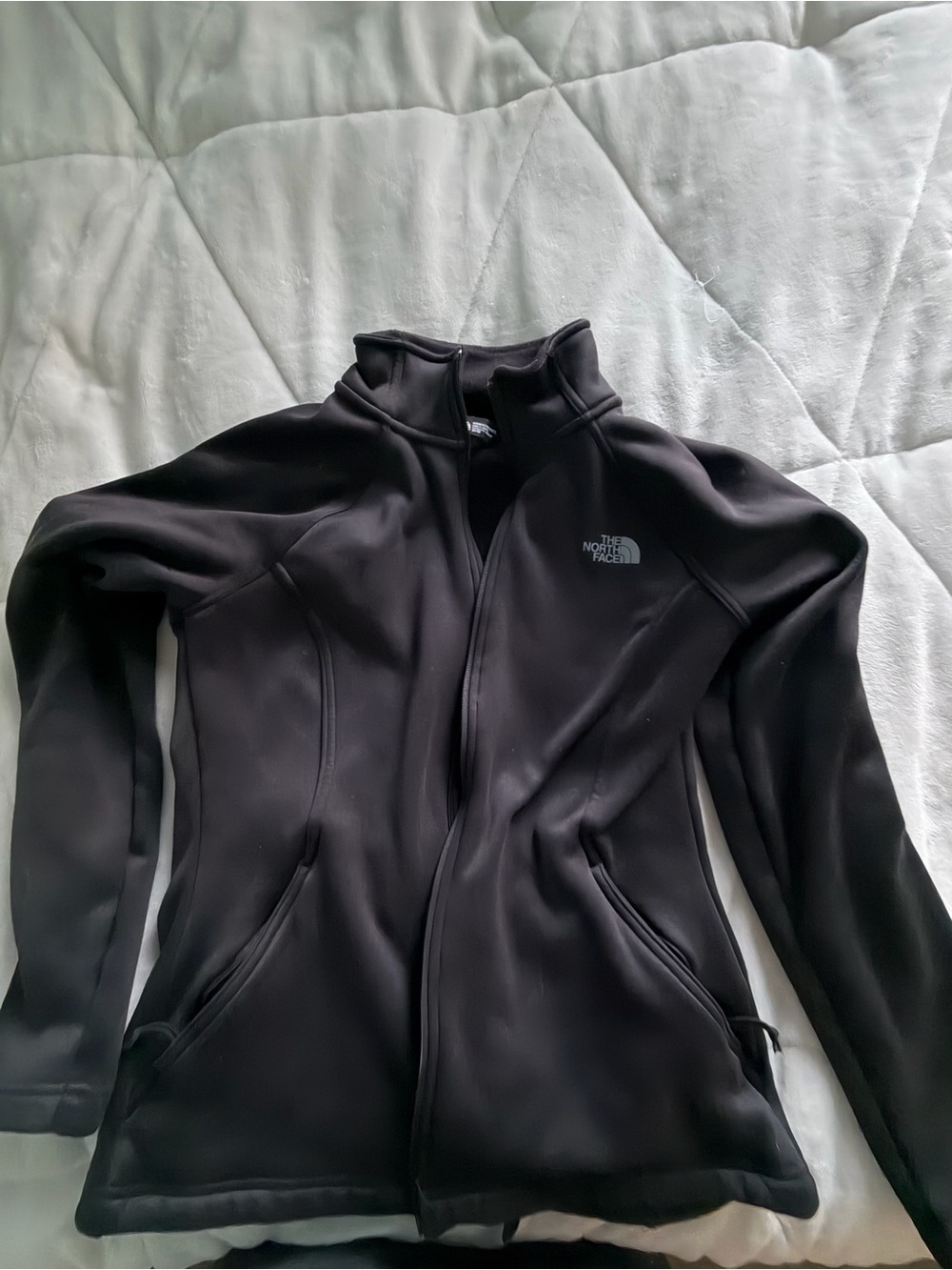 The North Face Women's Black Zip-Up Utility Jacket